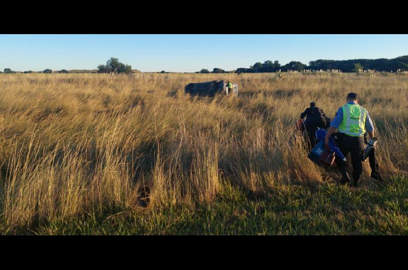 Otro Vuelco Sobre La Ruta El Diario De La Pampa