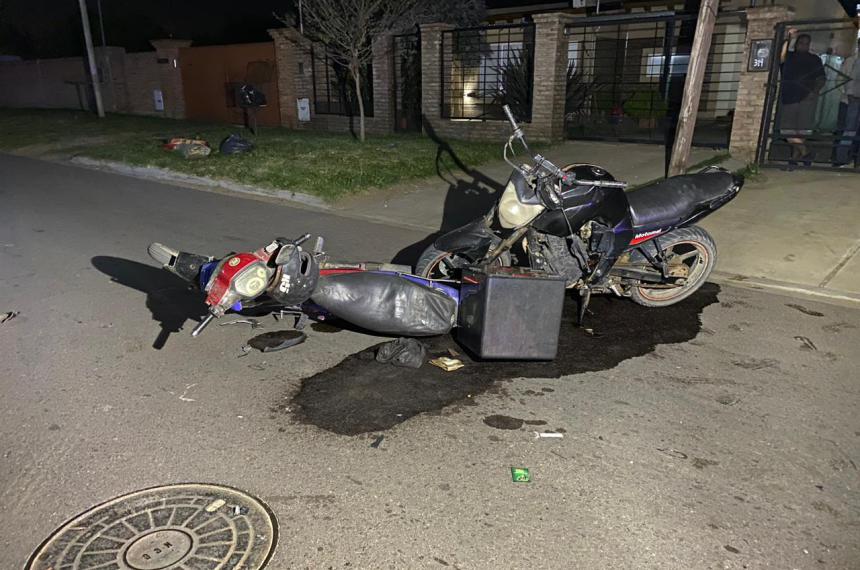 Pico Tres Heridos Por Un Choque Frontal Entre Dos Motos El Diario