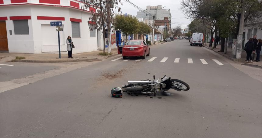 Otro Motociclista Herido Tras Un Choque En Pleno Centro El Diario De