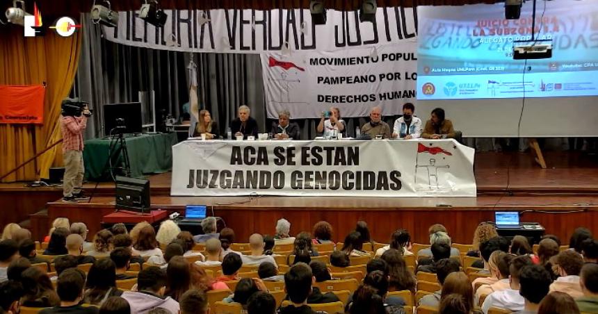 Una placa recordaraacute el juicio a los genocidas en la UNLPam