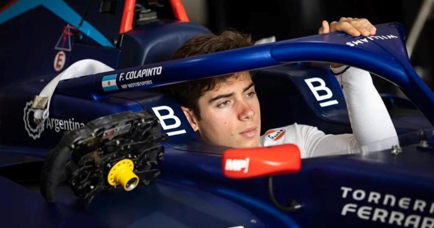 Colapinto debuta en la F2