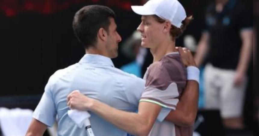 Sinner hizo historia y eliminoacute a Djokovic del Abierto de Australia-