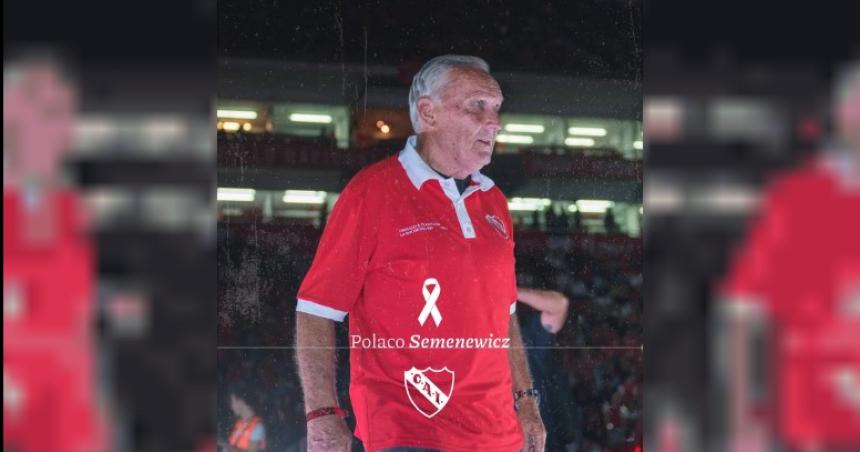 Murioacute el Polaco Semenewicz gloria de Independiente