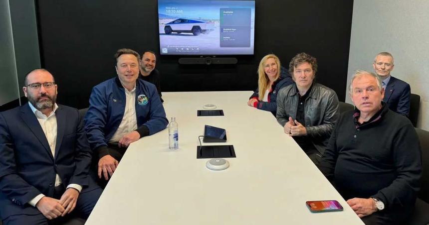 Milei se reunioacute con Elon Musk y recorrioacute la faacutebrica de Tesla