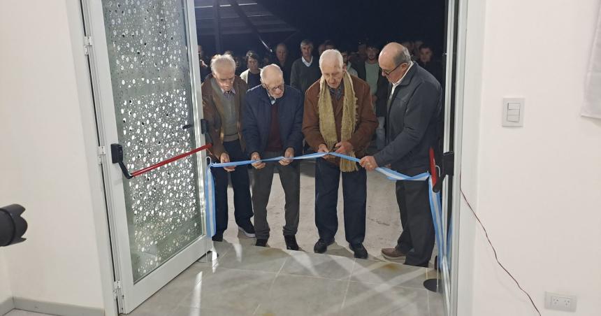Inauguraron instalaciones de la cooperativa agropecuaria de Martini