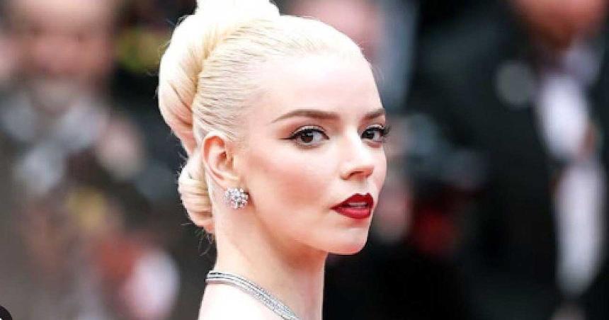 Una nueva Evita- Anya Taylor Joy en la alfombra roja de Cannes