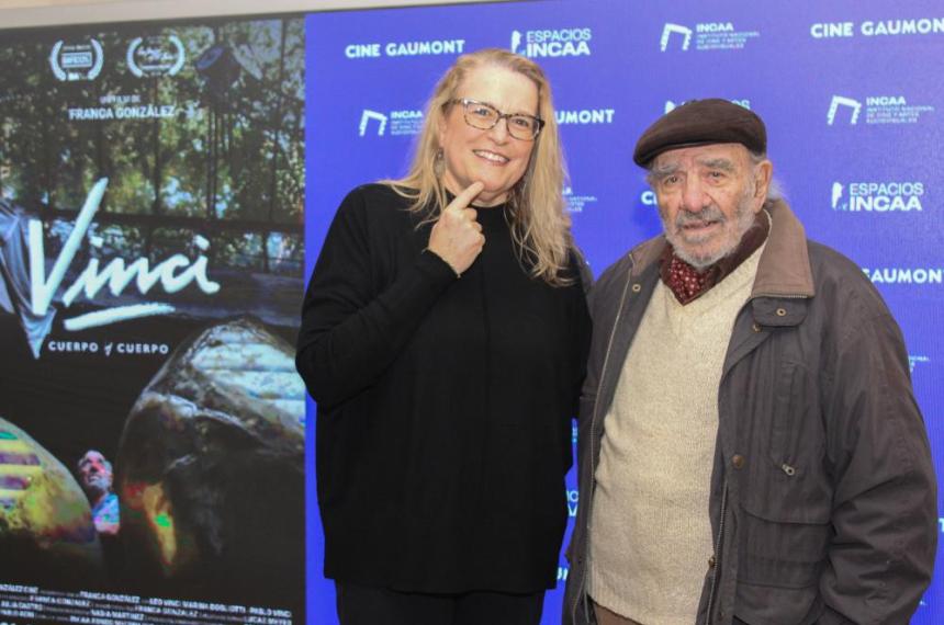 Franca Gonzaacutelez estrenoacute nuevo film en el Gaumont