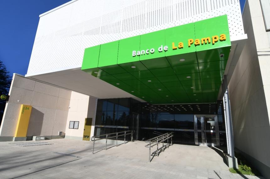 Nueva sucursal del Banco de La Pampa en la zona sur de la ciudad
