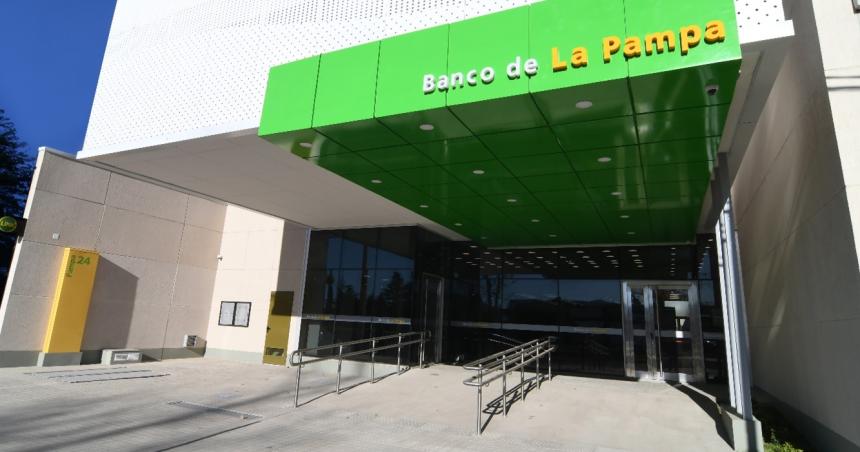 Nueva sucursal del Banco de La Pampa en la zona sur de la ciudad