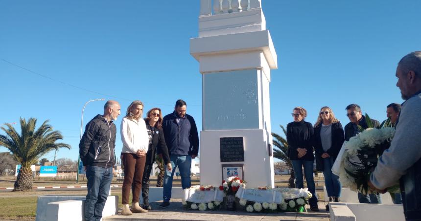 Conmemoraron en Pico el 50ordm aniversario del fallecimiento de Peroacuten