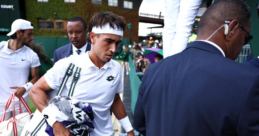 Comesantildea no pudo con Musetti y quedoacute eliminado en Wimbledon