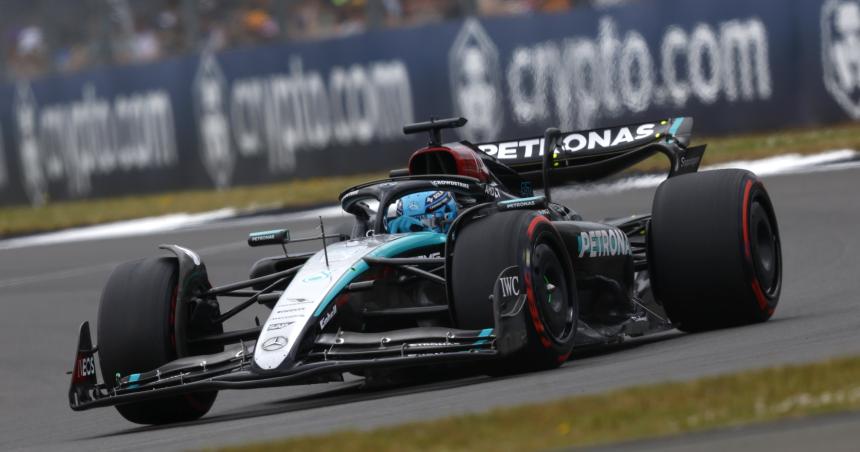 George Russell se quedoacute con la pole position en Silverstone