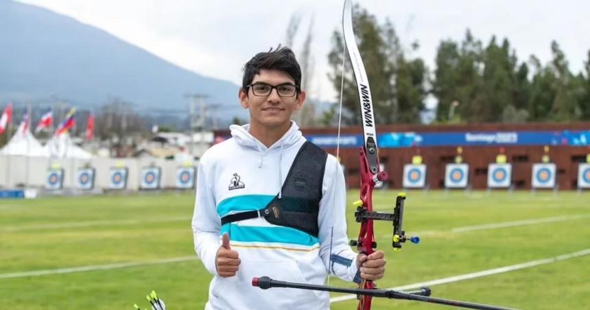 Damiaacuten Jajarabilla hizo historia en la competencia de tiro con arco