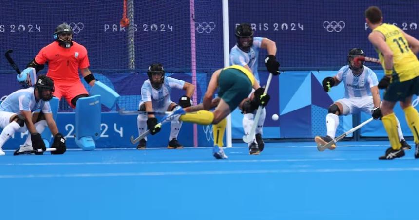 Los Leones cayeron ante Australia en su debut de Pariacutes 2024