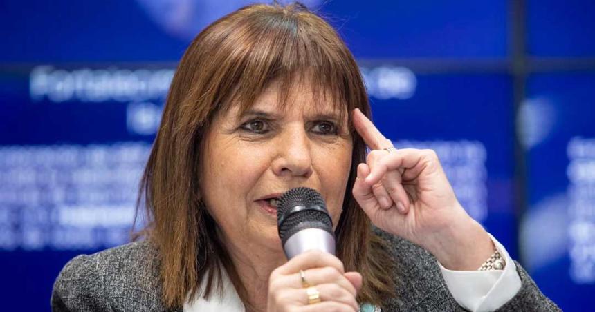 Bullrich- Eligieron ponerse del lado de las mafias