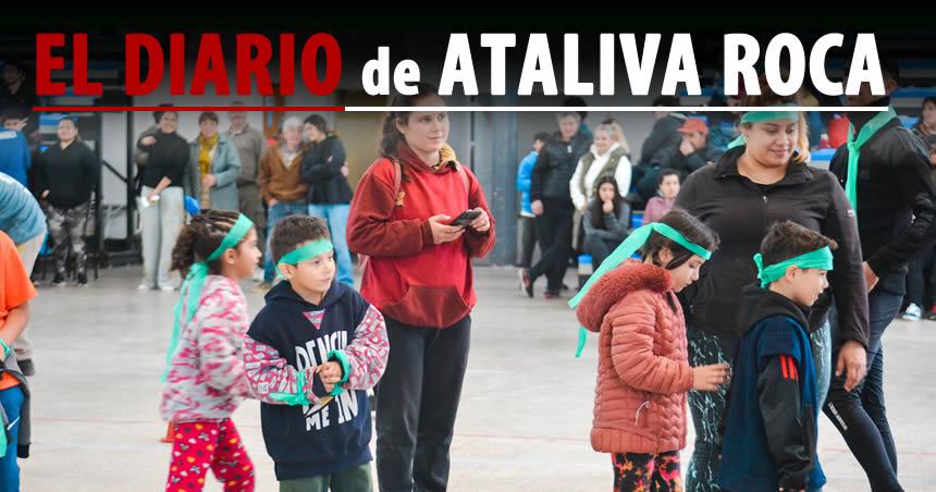 Postales de la Fiesta del Diacutea de las Infancias en Ataliva Roca