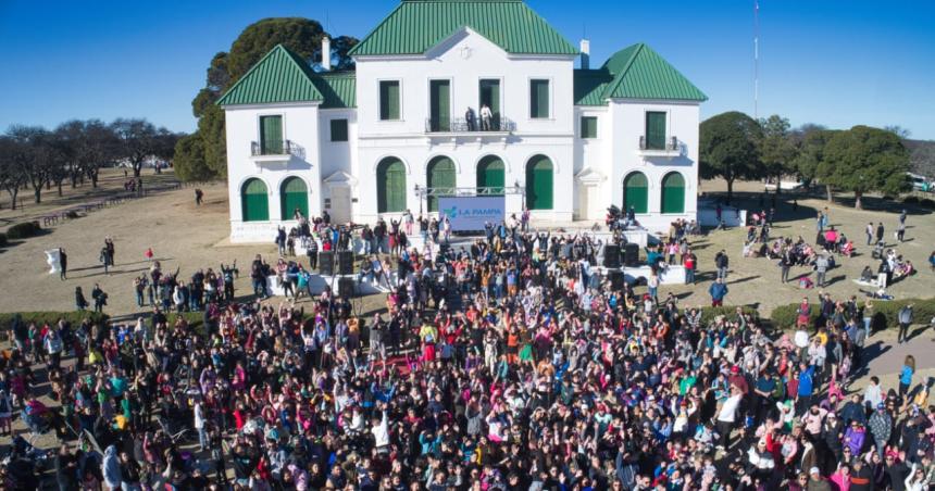 Celebraron el Diacutea de las Infancias en el Parque Luro