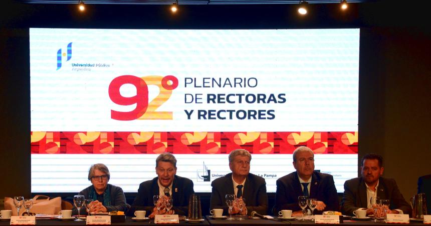 El CIN acordoacute su proyecto de presupuesto universitario 2025