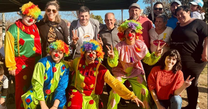 Celebraron el mes de las infancias en el barrio Matadero