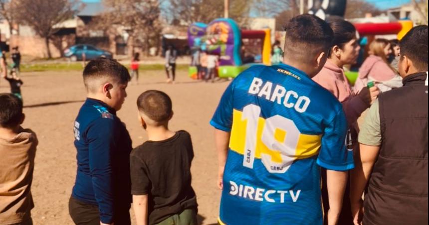 Kermesse por las infancias en el barrio Matadero