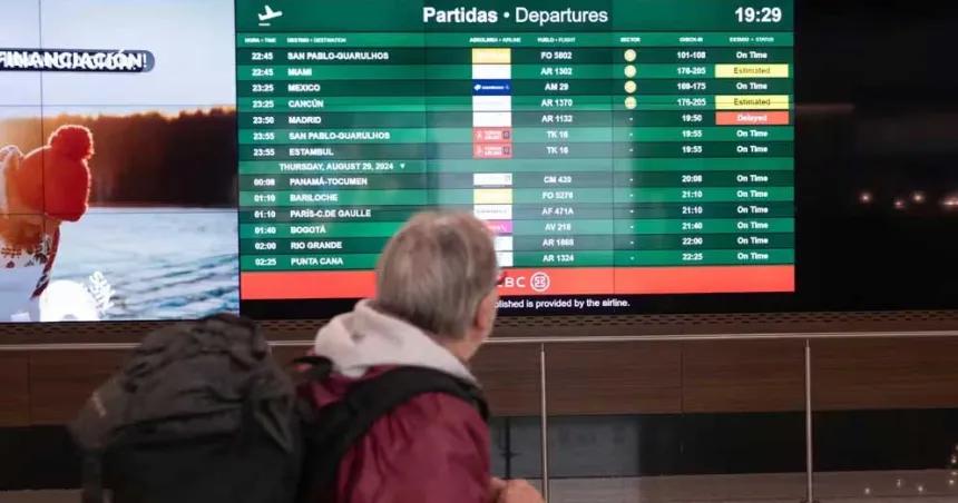 Hay cancelacioacuten de varios vuelos por el paro en Aeroliacuteneas