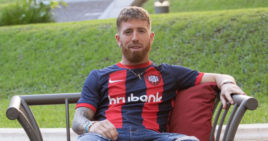 Muniain fue presentado como nuevo futbolista de San Lorenzo