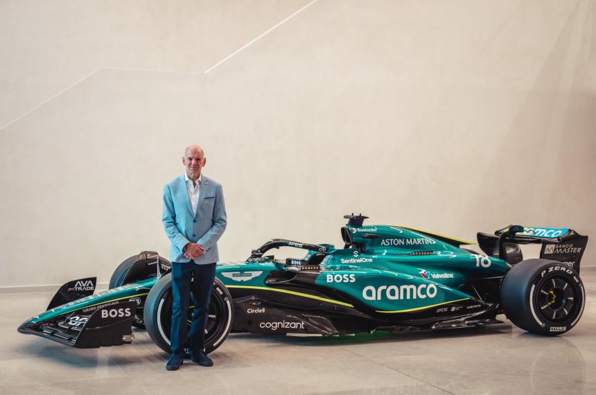 Adrian Newey llega a Aston Martin