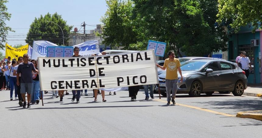 La Multisectorial de Pico se moviliza por los jubilados