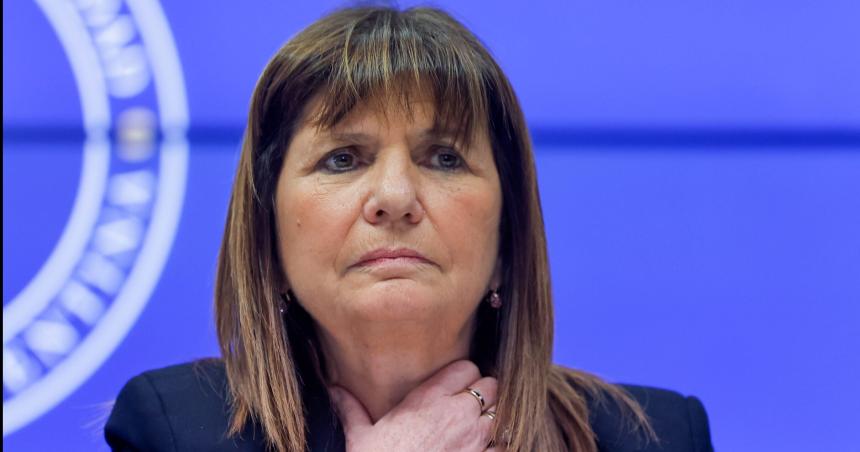 Denunciaron a Patricia Bullrich por presunto abuso de autoridad