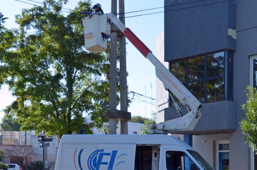 Una importante zona del centro de Santa Rosa sin internet de la CPE