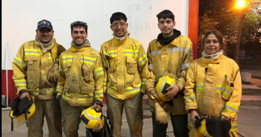 Bomberos de Acha apagaron dos incendios rurales