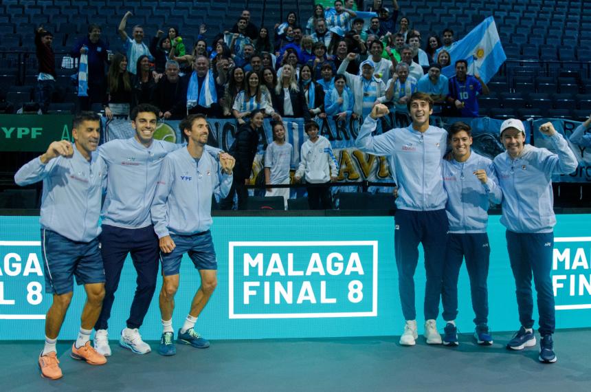 Copa Davis- Argentina enfrentaraacute a Italia por los cuartos de final