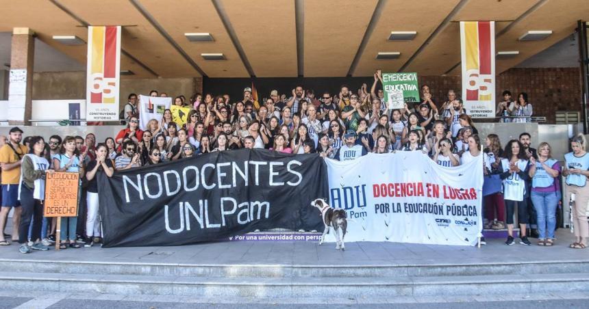 Gremios de la docencia universitaria anuncian nuevas protestas