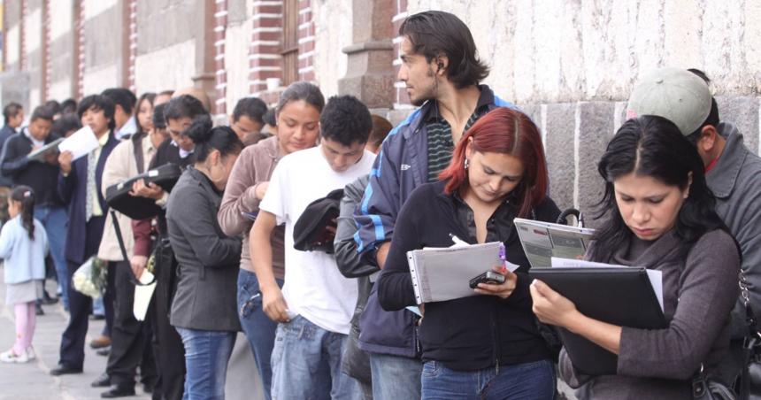 El iacutendice de desocupacioacuten alcanzoacute al 76-en-porciento- en el segundo trimestre en el paiacutes