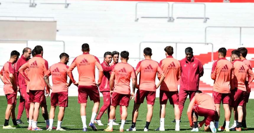 El plan de Gallardo antes de definir el once de River para visitar a Boca