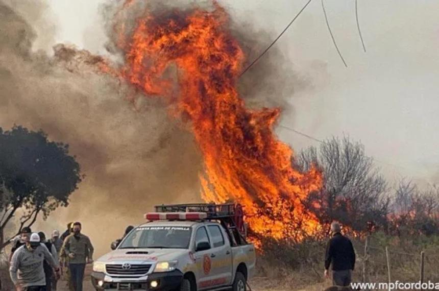 Coacuterdoba- hay un detenido por los incendios en Capilla del Monte