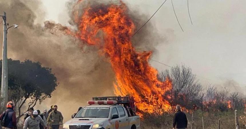 Crdoba: hay un detenido por los incendios en Capilla del Monte :: El  Diario de La Pampa