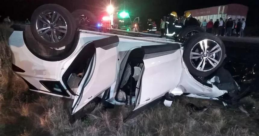 Otra viacutectima de una tragedia vial