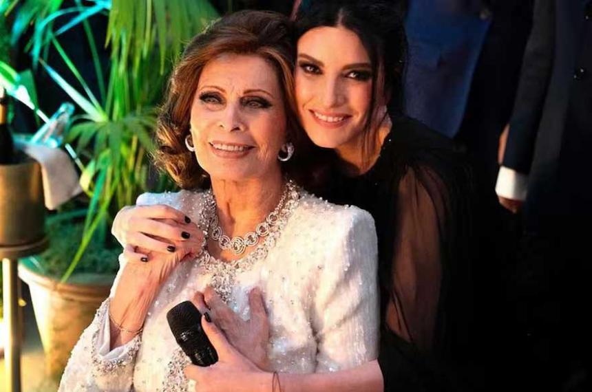 Sophia Loren festejoacute sus 90 antildeos 