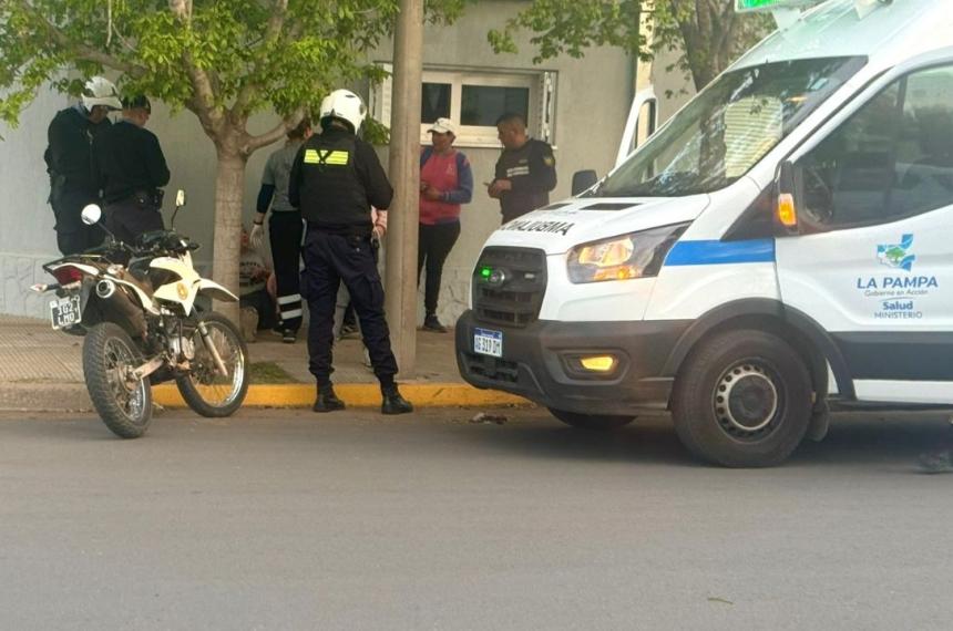 Apuntildealado en Pico- se entregoacute el agresor