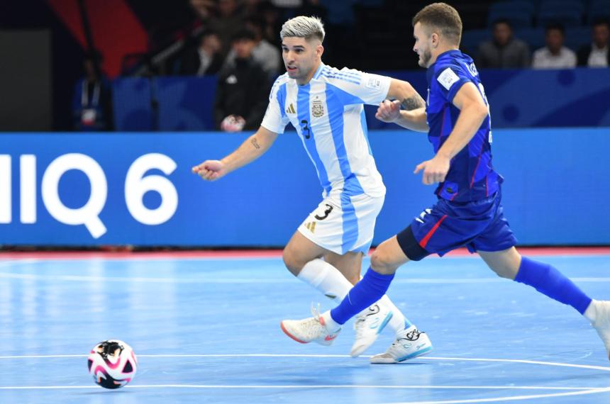 Argentina le ganoacute a Croacia y avanza en el Mundial de Futsal