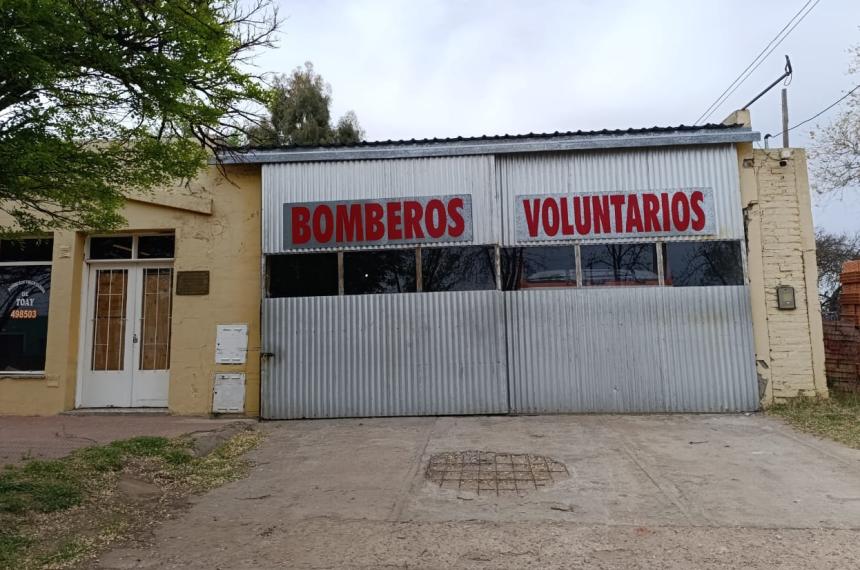 Preocupa la falta de bomberos voluntarios y la situacioacuten del cuartel de Toay