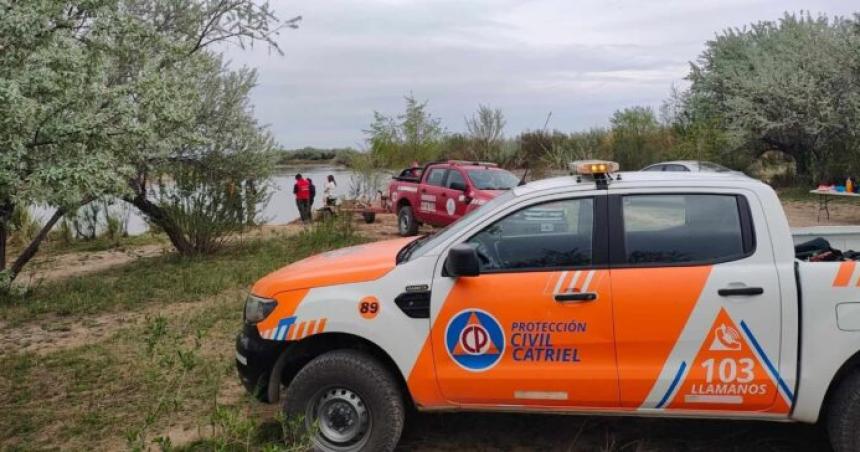 Catriel- encontraron en el Riacuteo Colorado el cuerpo de una mujer desaparecida