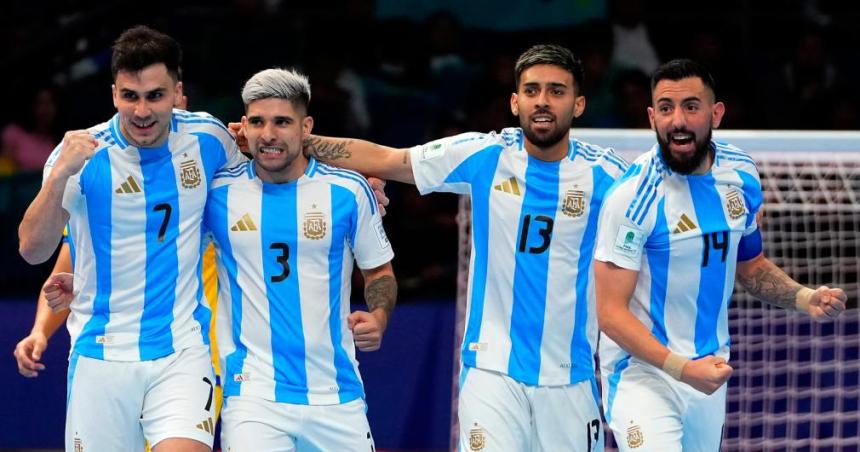 Argentina goleoacute a Kazajistaacuten y avanzoacute a las semifinales del Mundial de Futsal