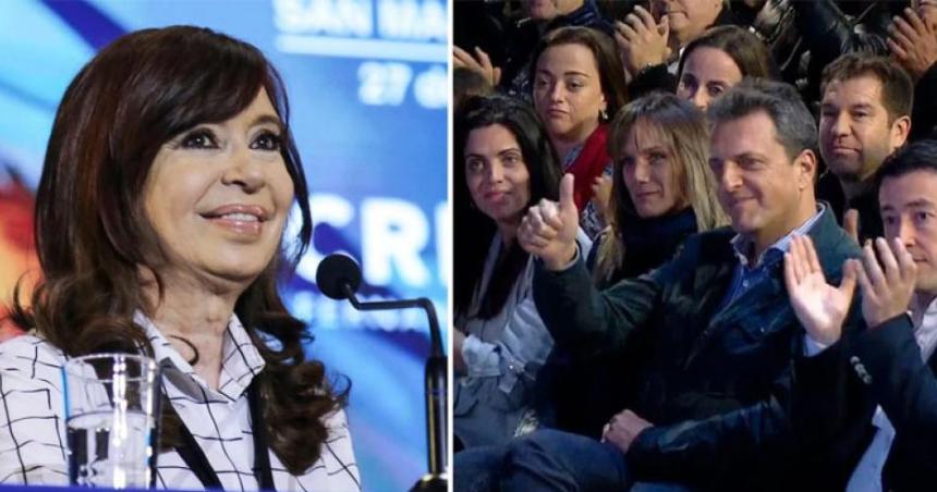 Cristina Kirchner y Sergio Massa reaparecieron en medio de la marcha universitaria- Vamos a volver