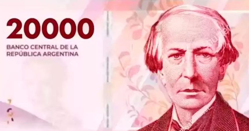 Llegan al paiacutes los nuevos billetes de 20000 chinos