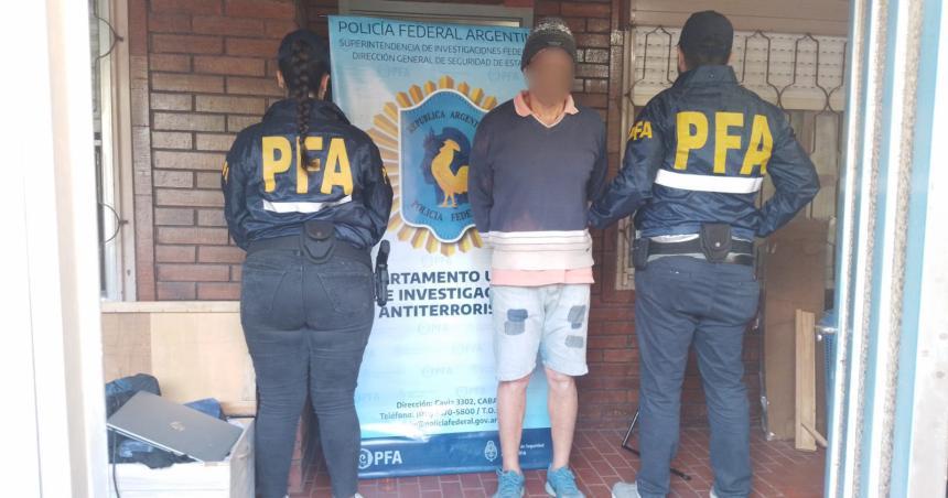 La PFA detuvo a un hombre por amenazas e intimidacioacuten puacuteblica al presidente de la Nacioacuten 