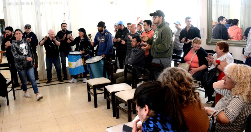 Violenta protesta contra la RTO en el Concejo Deliberante