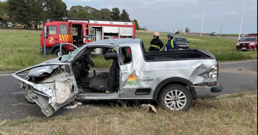 Un muerto por un choque en un cruce de rutas