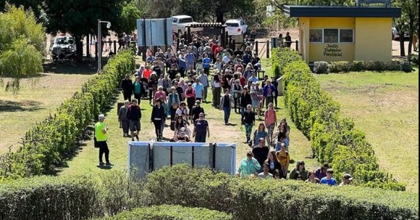 Una multitud en la primera jornada de la Expo Vivero